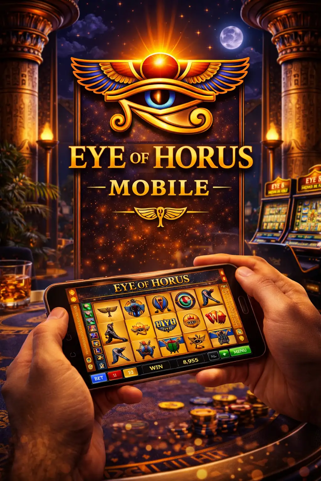 Spelaanbod naast Eye of Horus